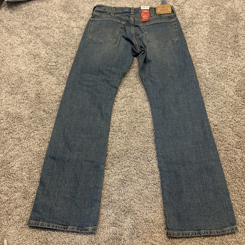 NEW Signature By Levi Strauss Blue Jeans Men's 30x30 Ultra Flex Bootcut Denim
